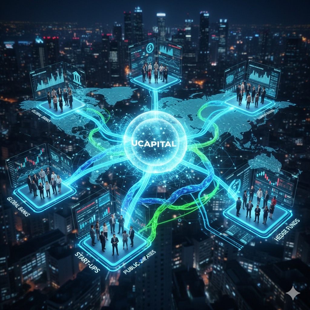 UCapital connecting global banks, hedge funds, public companies and start-ups in one ecosystem