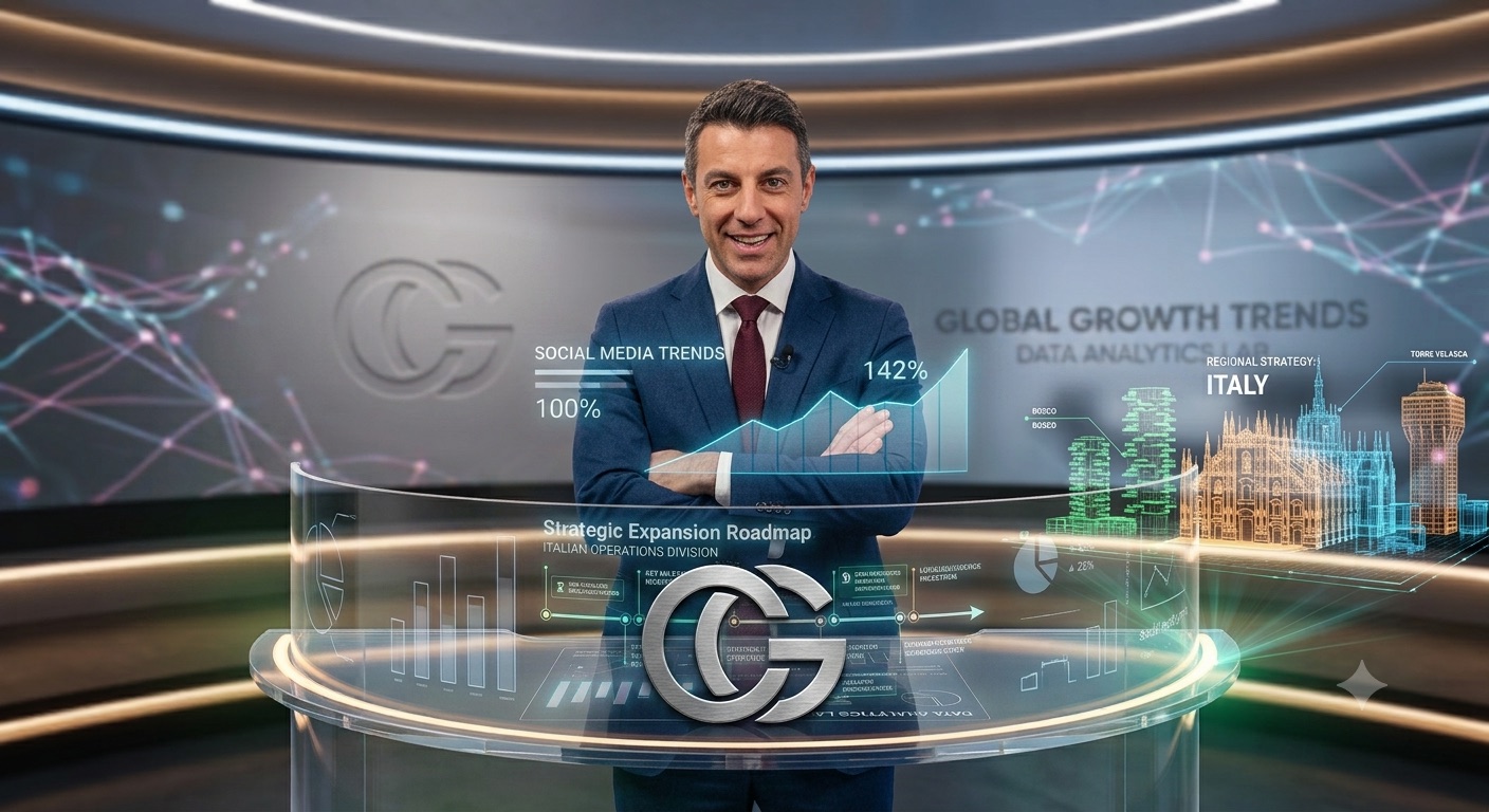 A UCapital professional presenting global artificial intelligence