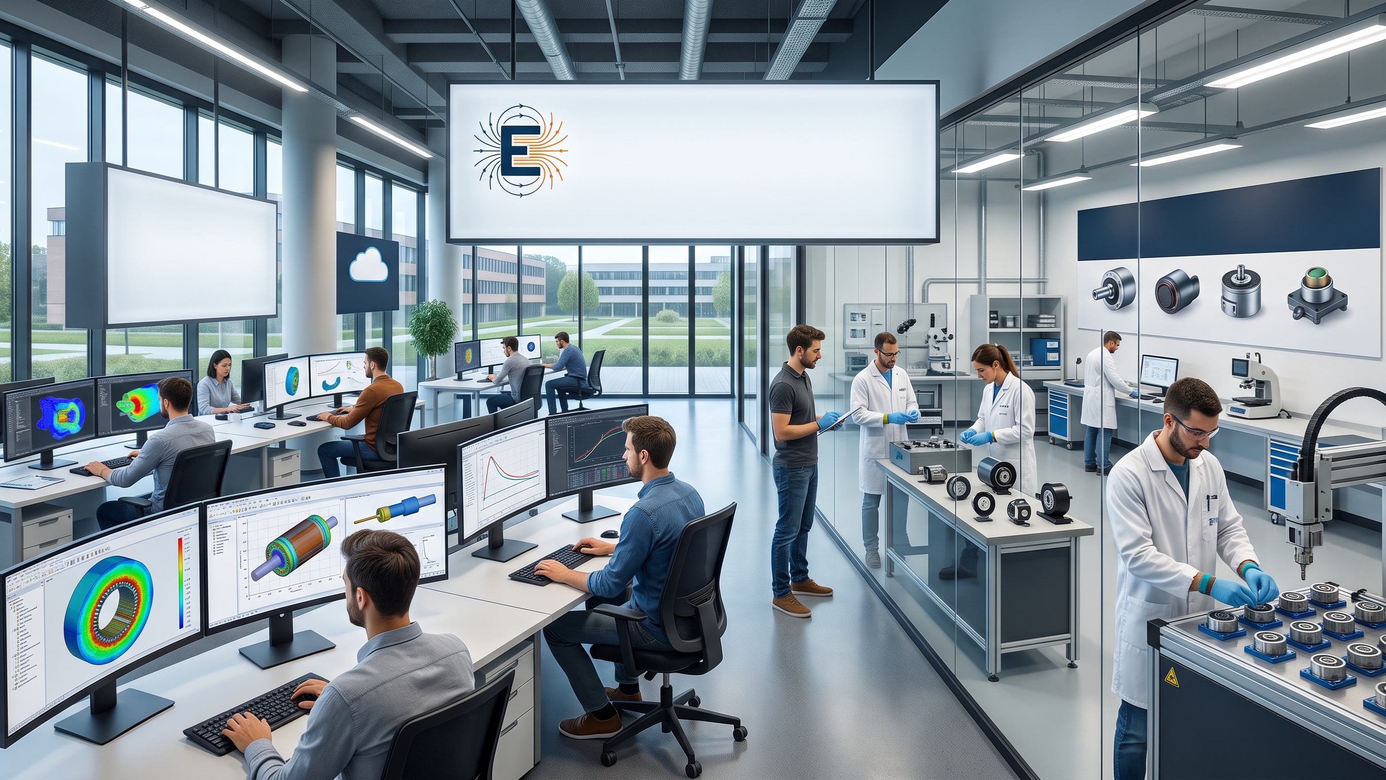 Deep-tech in electromagnetic simulation and smart sensors